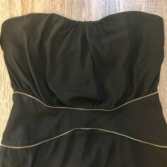 NWT Lia Kes Strapless Tulip Dress w/ Zipper Detail - Picture 3 of 5